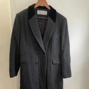 Mackintosh 100% Pure Wool Double-breasted Long Coat